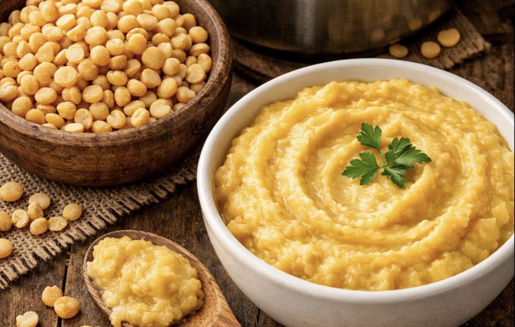 Hur man snabbt kokar ärtor till puré