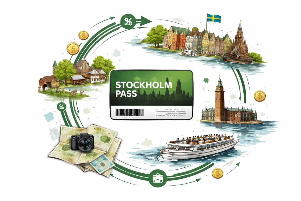 Vad är Stockholm Pass och hur kan turister spara pengar på Stockholms sevärdheter 2026