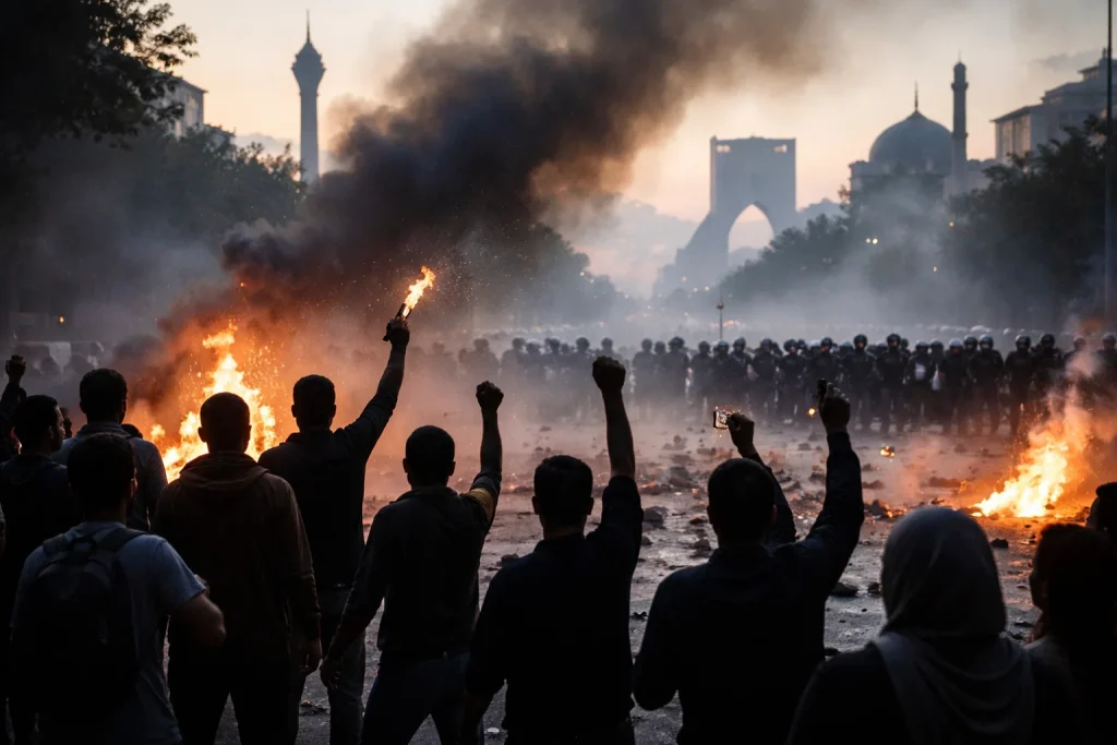 Vad händer i Iran när protesterna blir dödliga och Trump hotar med amerikanska flyganfall