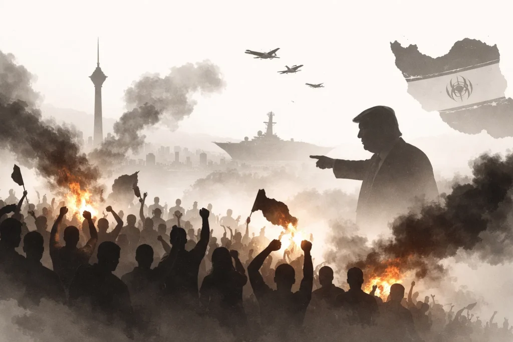 Vad händer i Iran när protesterna blir dödliga och Trump hotar med amerikanska flyganfall