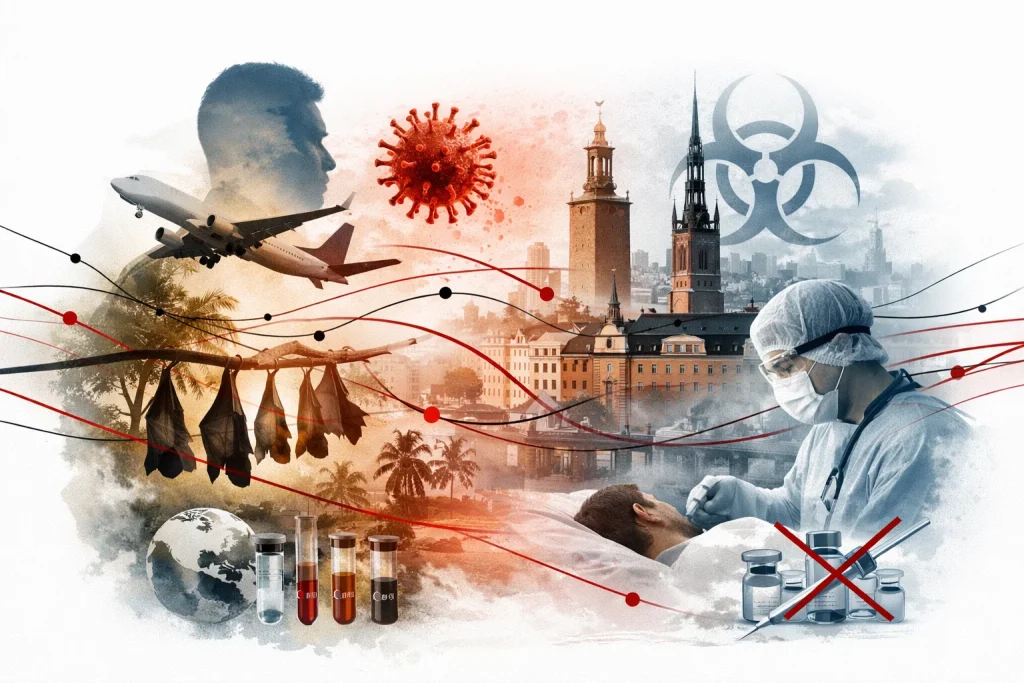 Ett bekräftat utbrott av Nipah-virus i Indien har skärpt beredskapen globalt. Vad är Nipah, hur smittar viruset, vilka symtom finns och hur bedöms risken i Sverige och Europa?