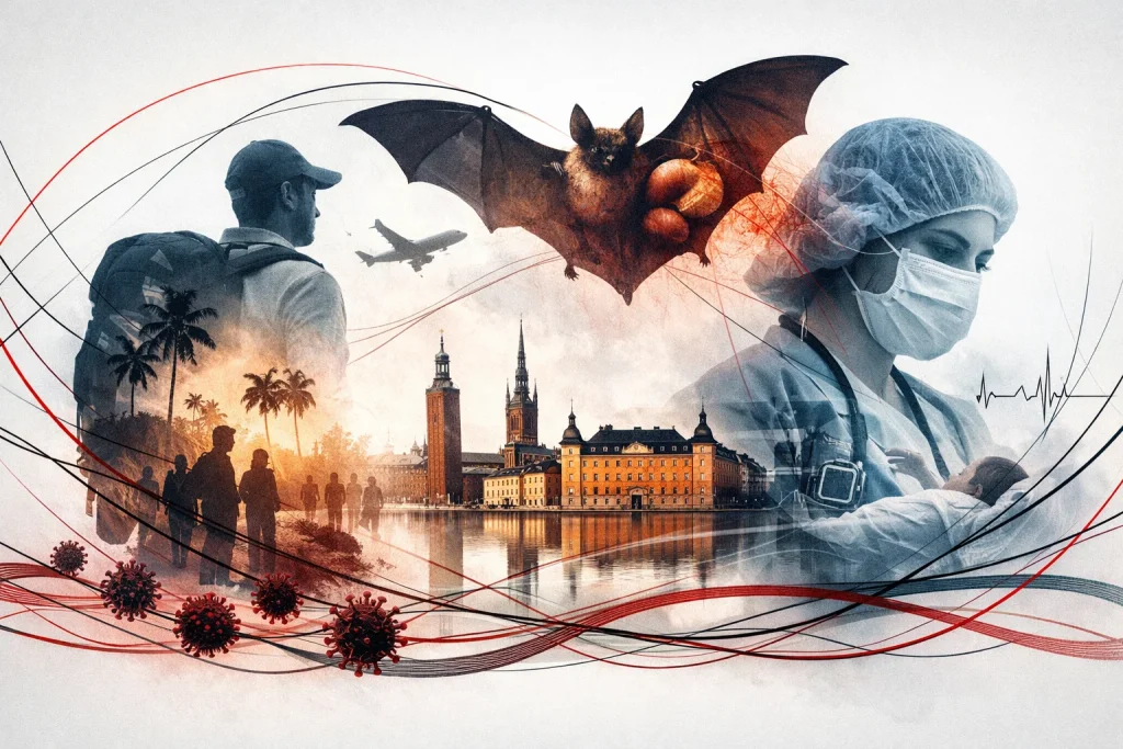 Ett bekräftat utbrott av Nipah-virus i Indien har skärpt beredskapen globalt. Vad är Nipah, hur smittar viruset, vilka symtom finns och hur bedöms risken i Sverige och Europa?