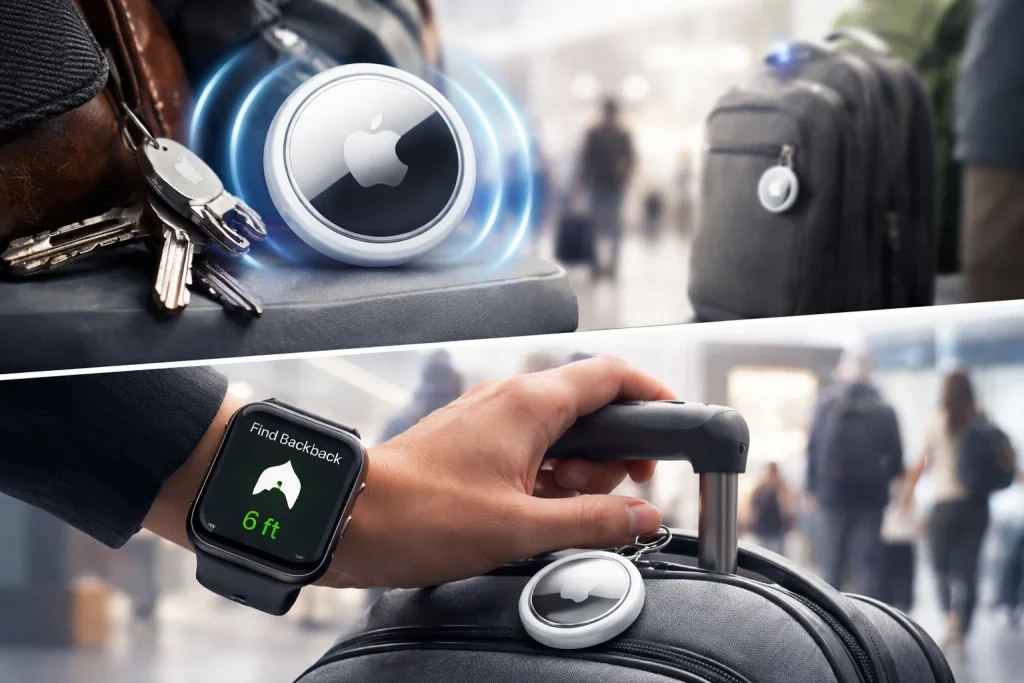 Apple har lanserat en ny AirTag med längre räckvidd, högre ljud och Precision Finding på Apple Watch. Släppt 26 januari 2026 – pris, funktioner och användning i Stockholm.