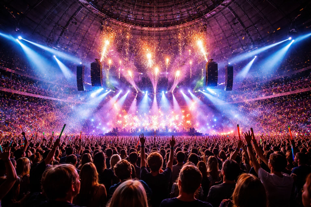 Konserter i Stockholm mars 2026: datum, biljetter, arenor och stora artister i Sverige