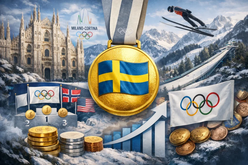 Vinter-OS 2026 i Milano–Cortina pågår. Här är den aktuella medaljligan med fokus på Sverige, analys av neutral flagg, tabellens begränsningar och vad som krävs för att klättra.