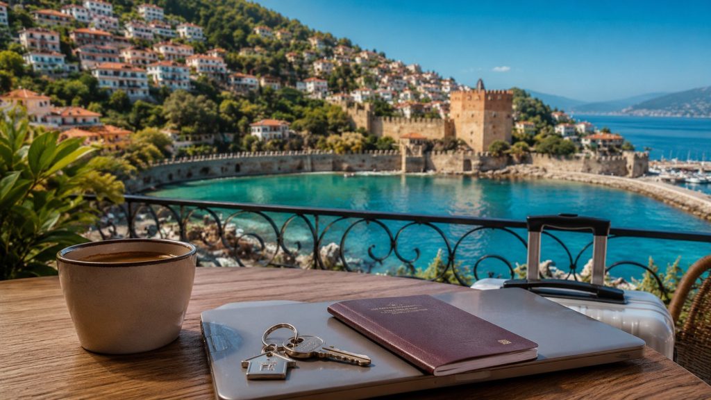 Fördelen och nackdelarna med att bo i Alanya för utlänningar Att bo i Alanya lockar med milt klimat, hav, internationella nätverk och lägre vardagskostnader, men kräver koll på uppehållstillstånd, arbete, vård, bostad, inflation och turistsäsong året runt. nu.