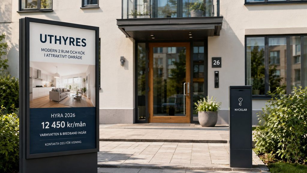 Bostadsmarknaden i Sverige 2026: priser, hyror och nya bolåneregler