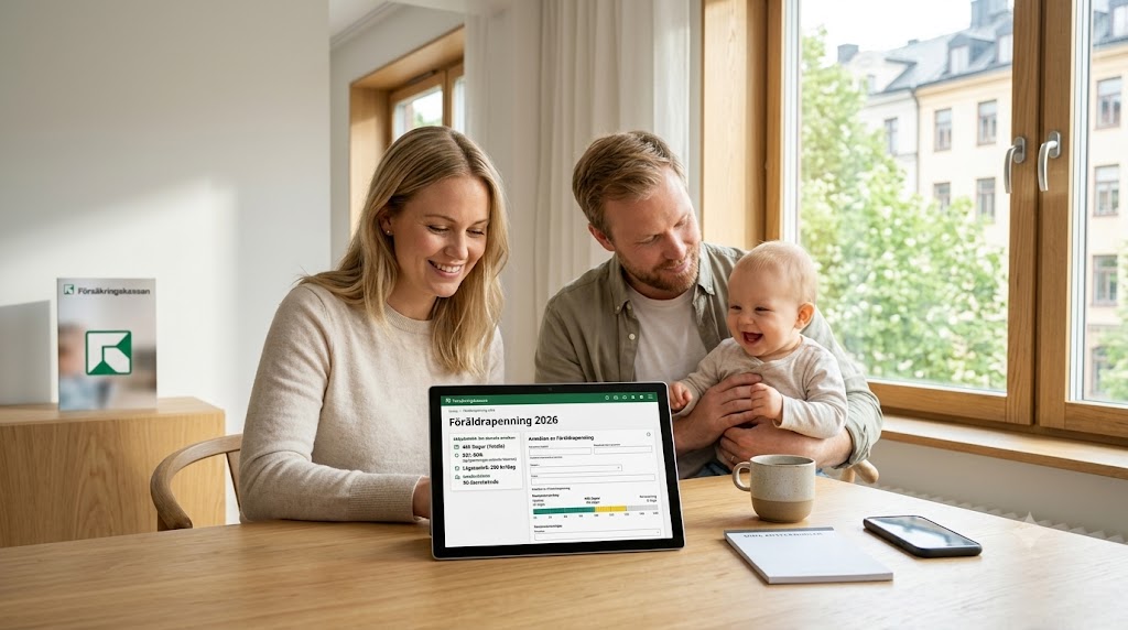 Hur fungerar Föräldrapenning 2026 – regler och ersättningsnivåer i Sverige