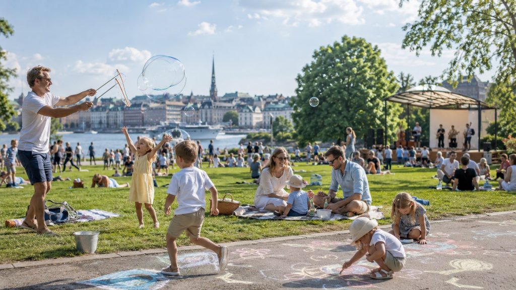 Gratis aktiviteter i Stockholm sommaren 2026 för barn och familjer