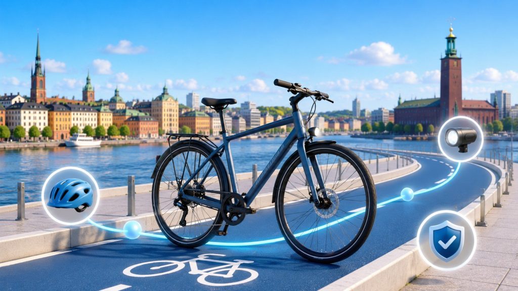 Cykling i Stockholm 2026 – pendlare, säkerhet och bästa rutter