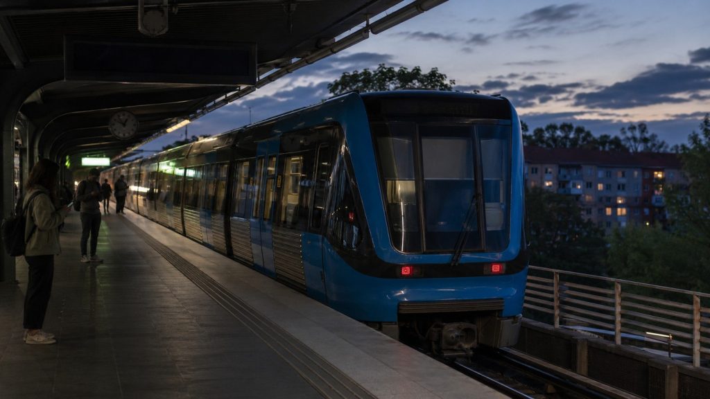 Gröna linjen stoppades på midsommarafton – strömavbrott slog ut trafiken i söder
