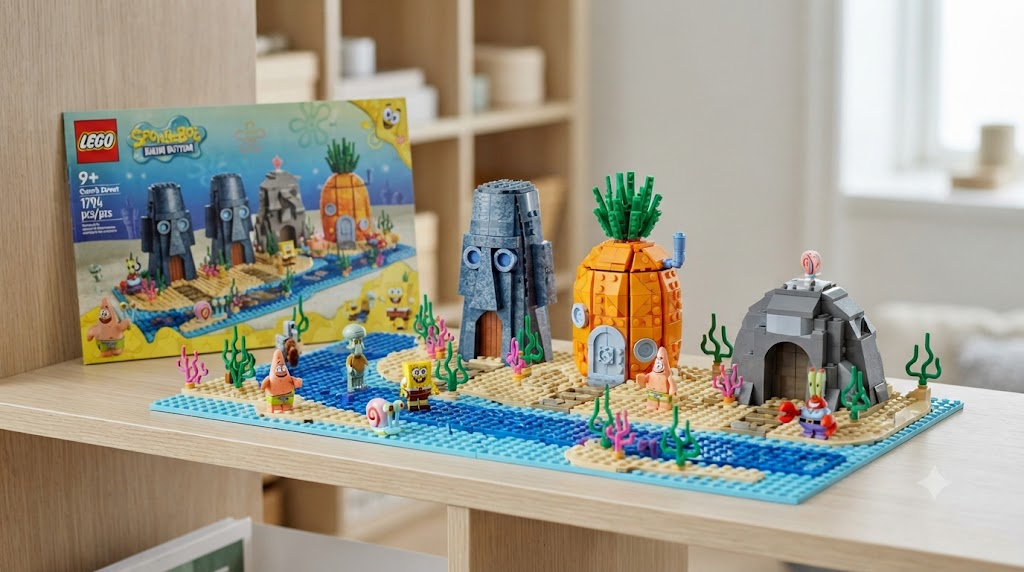 LEGO SpongeBob återvänder 2026 – Conch Street kan släppas den 1 september