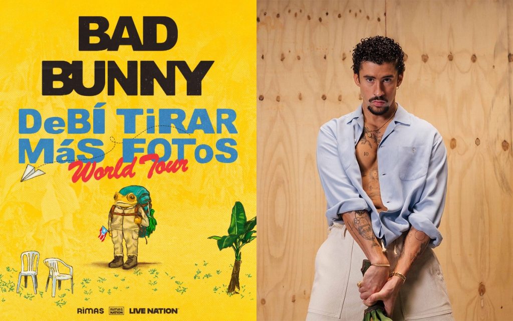 Bad Bunny spelar på Strawberry Arena i Stockholm den 10 juli 2026. Se tider, biljettpriser, åldersgräns, förband, entréer, väskregler, resvägar och praktisk information inför konserten. för besökare.