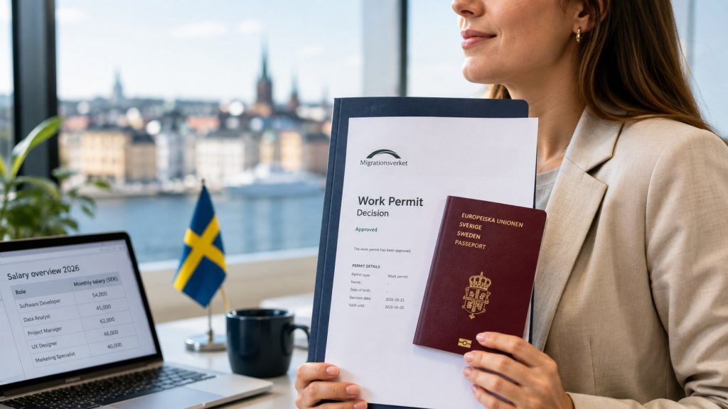 Arbetstillstånd Sverige 2026 – nya lönekravet, reglerna och så ansöker du Arbetskraftsinvandring kräver tillstånd. Vi går igenom 2026 lönekrav, kollektivavtal och ansökningsväg.