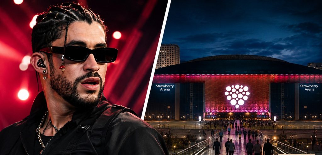 Bad Bunny på Strawberry Arena 10 juli 2026 – tider, biljetter och viktig information