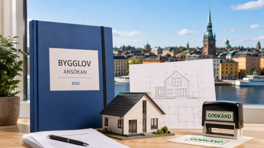 Bygglov i Stockholm 2026 – så ansöker du steg för steg Bygglov i Stockholm är ofta tröskeln 2026. Vi guidar.
