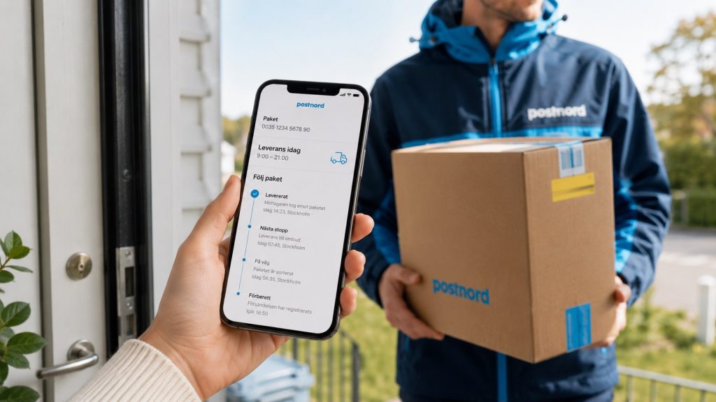 PostNord paketspårning 2026 – så följer du ditt paket
