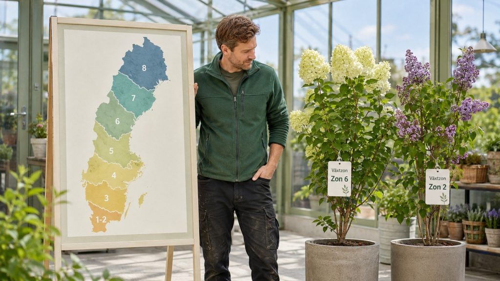 Växtzoner i Sverige 2026 – så hittar du din zon