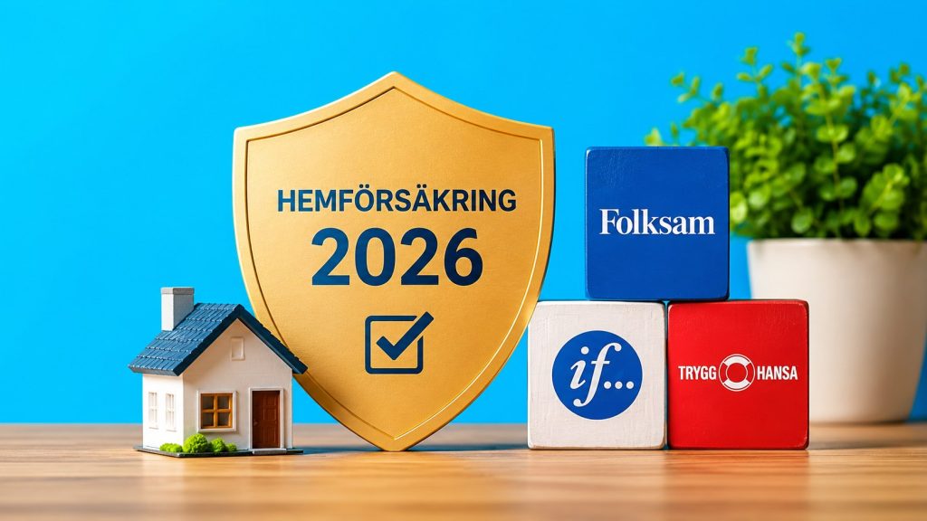 Hemförsäkring 2026 – jämför Folksam, If och Trygg-Hansa innan du väljer
