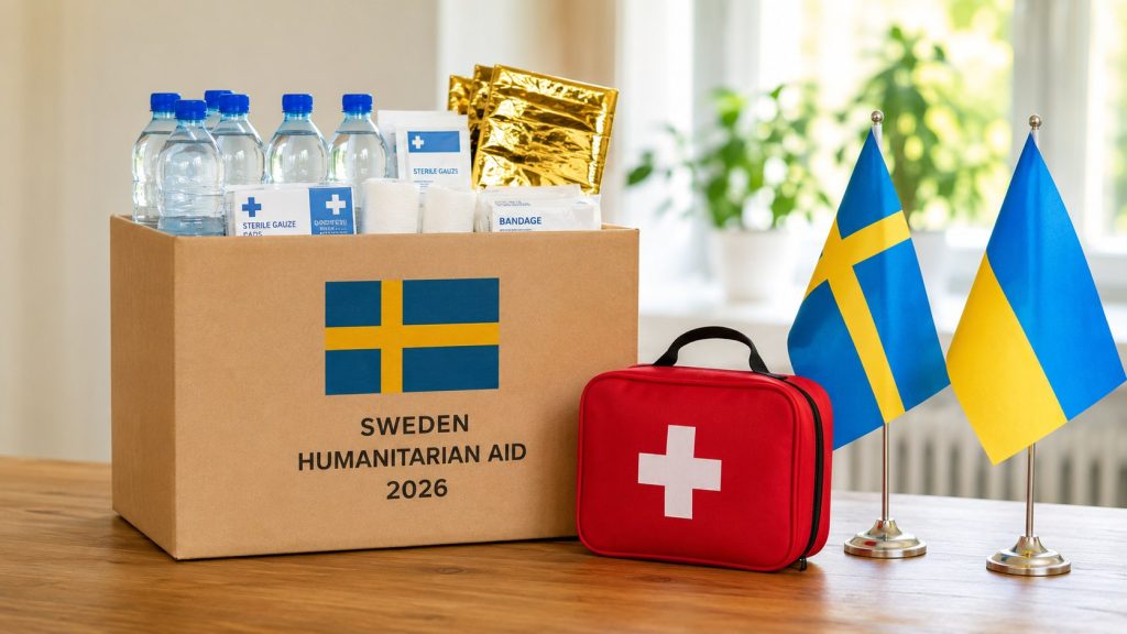 Sveriges stöd till Ukraina 2026 – militär och humanitär