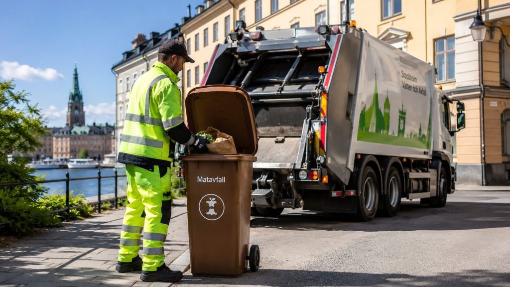 Sophämtning i Stockholm 2026 – matavfall, kärl, schema