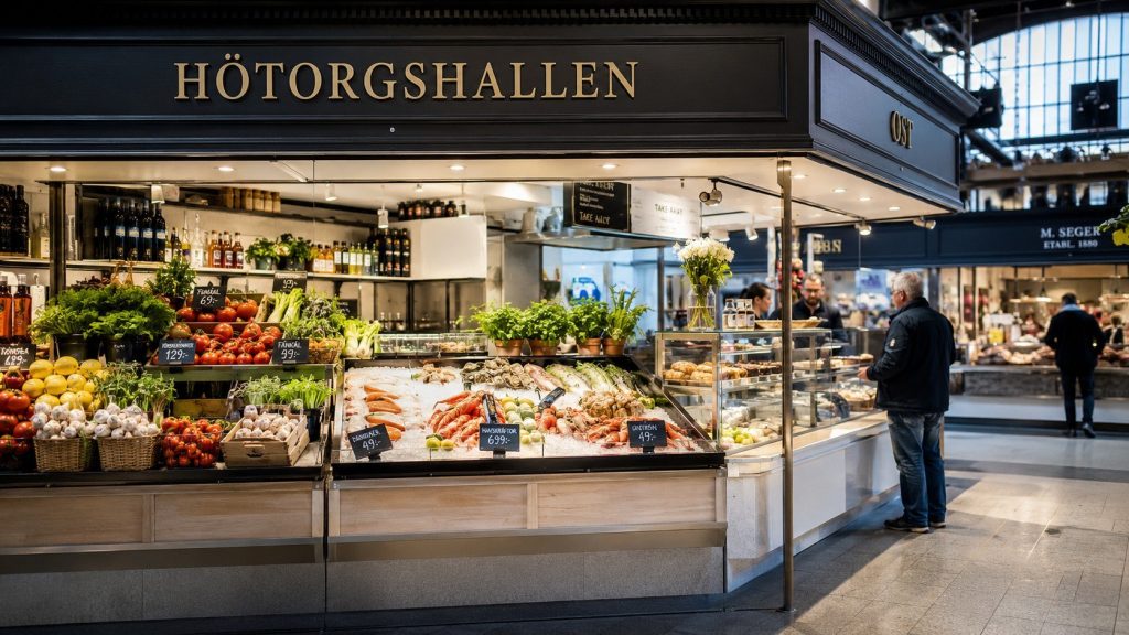Stockholms foodhallar 2026 – K25, Östermalmshallen, Hötorgshallen
