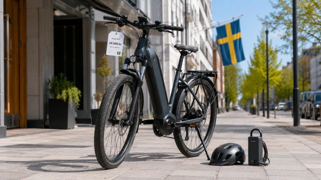 Elcykel 2026 i Sverige: regler för 250 W och 25 km/h, hjälm, skatt, cykelförmån och reklamationsrätt. Se vad du ska kontrollera före köp, laddning och körning på svenska vägar under 2026 i praktiken.