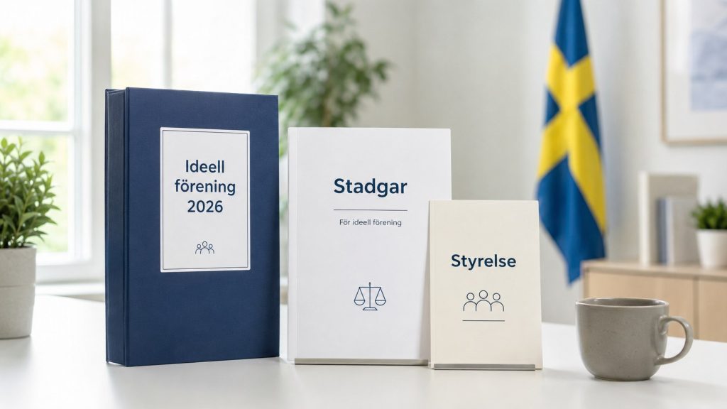 Bilda förening 2026: konstituerande möte, stadgar, styrelse, organisationsnummer från Skatteverket.