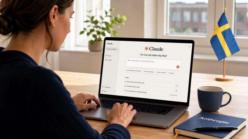 Claude AI 2026 i Sverige – så använder du Anthropic, Claude Pro och de nya AI-modellerna Claude AI 2026 i Sverige: så använder du Anthropic, väljer Claude Pro eller Max, söker på webben, arbetar med filer och förstår priser, appar, modeller och integritet. Se hela guiden här i dag.