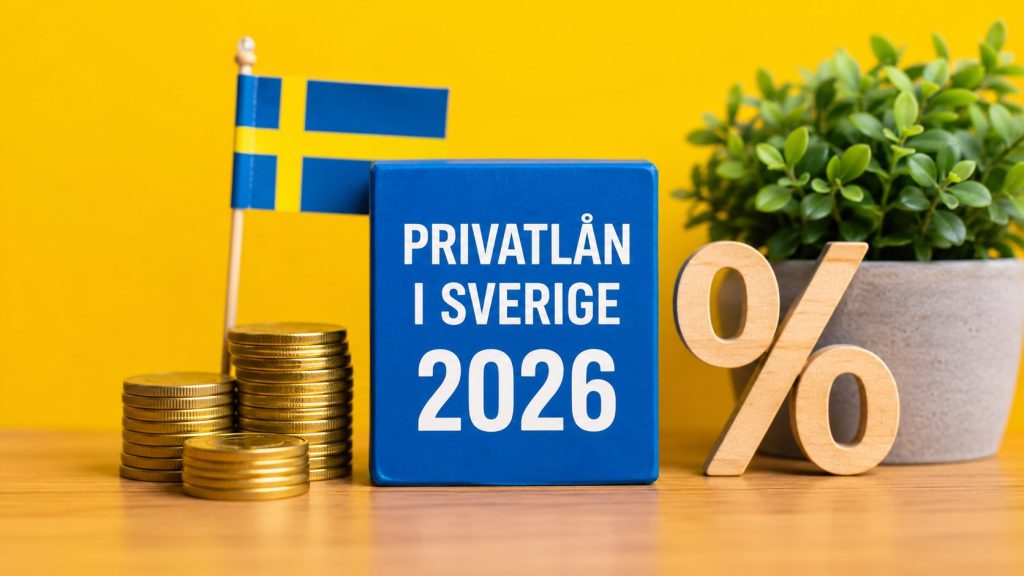 Privatlån i Sverige 2026 – jämför räntor, kostnader och risker innan du lånar