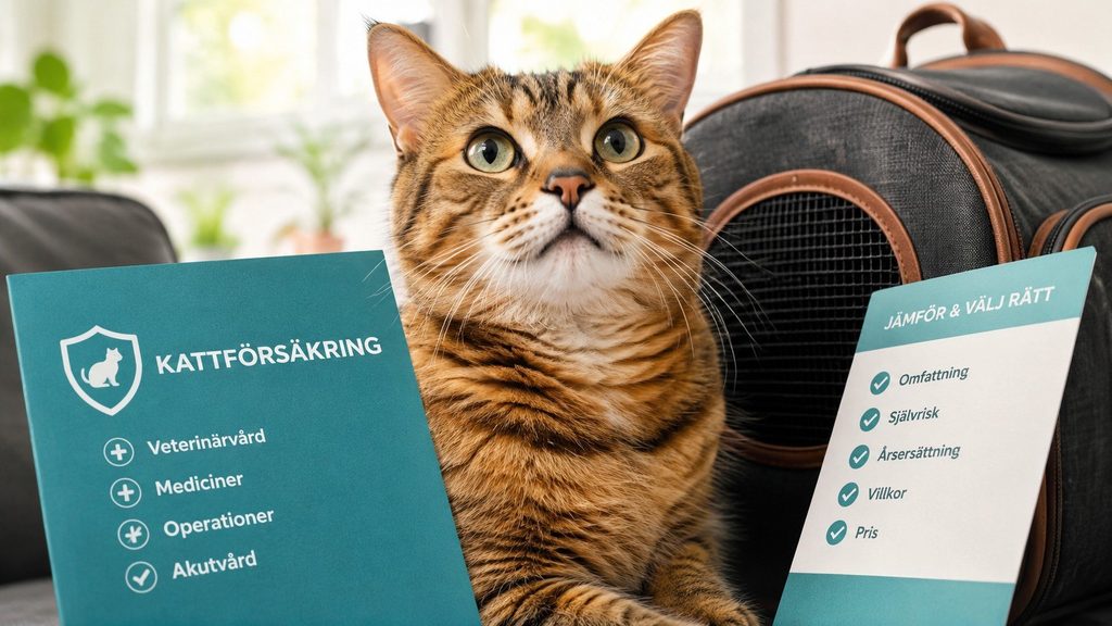 Kattförsäkring 2026 – så väljer du rätt försäkring