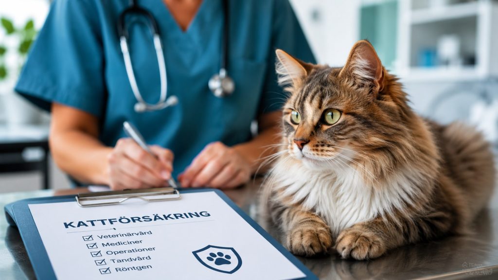 Jämför kattförsäkring 2026: veterinärvård, självrisk, ersättningsbelopp, medicin, FORL och livförsäkring. Så väljer du ett skydd som passar katten och din ekonomi.