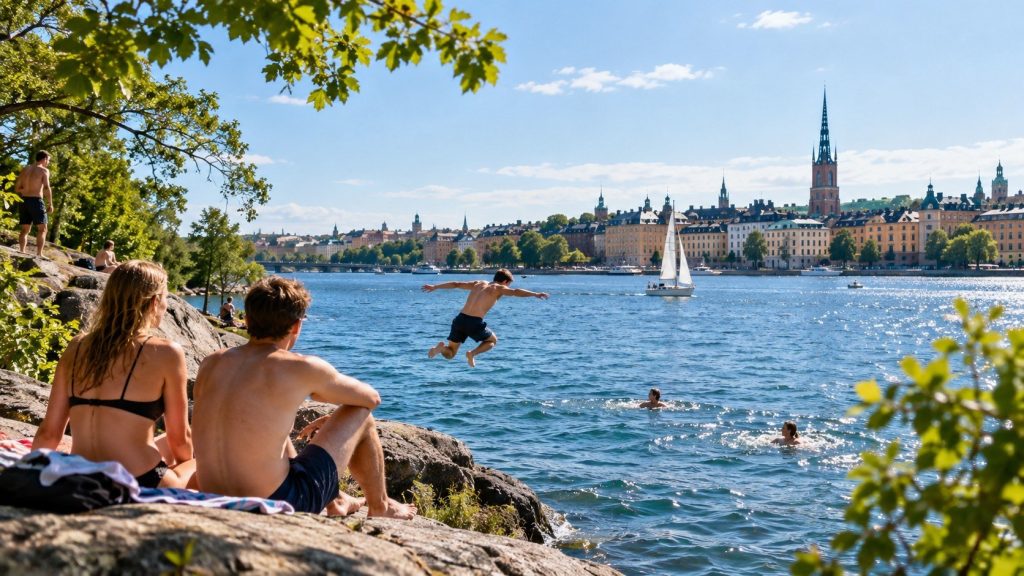 Bästa badplatser i Stockholm 2026: topp 10 med sandstränder, bryggor, familjebad, tillgänglighet, service, badvatten, parkering och praktiska tips inför nästa dopp i huvudstaden. Läs guiden för 2026.