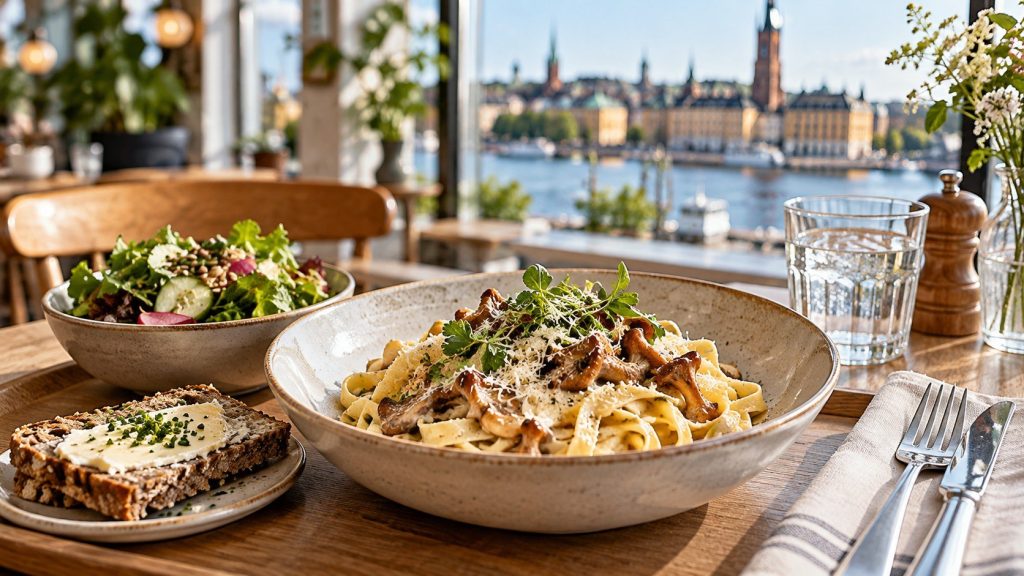 Hitta lunch under 150 kr i Stockholm 2026. Tio aktuella tips från Södermalm, Gamla stan, Vasastan, Kungsholmen och Gärdet med priser och menyer.