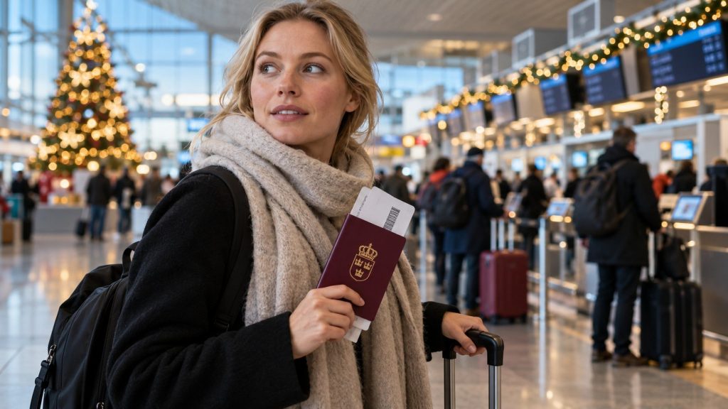 Ska du resa över julen 2026? Se hur sent du kan ansöka om pass, vad du gör om passet gått ut och när provisoriskt pass kan vara en lösning.