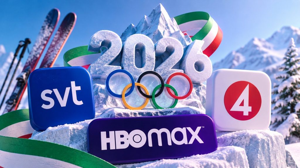 Vinter-OS 2026 på TV och stream i Sverige – se OS 2026 på SVT, TV4 och HBO Max Så följer du Vinter-OS 2026 på TV och stream i Sverige. Se vilka sporter som visades på SVT, TV4 och HBO Max och hur du hittar svenska OS-höjdpunkter.
