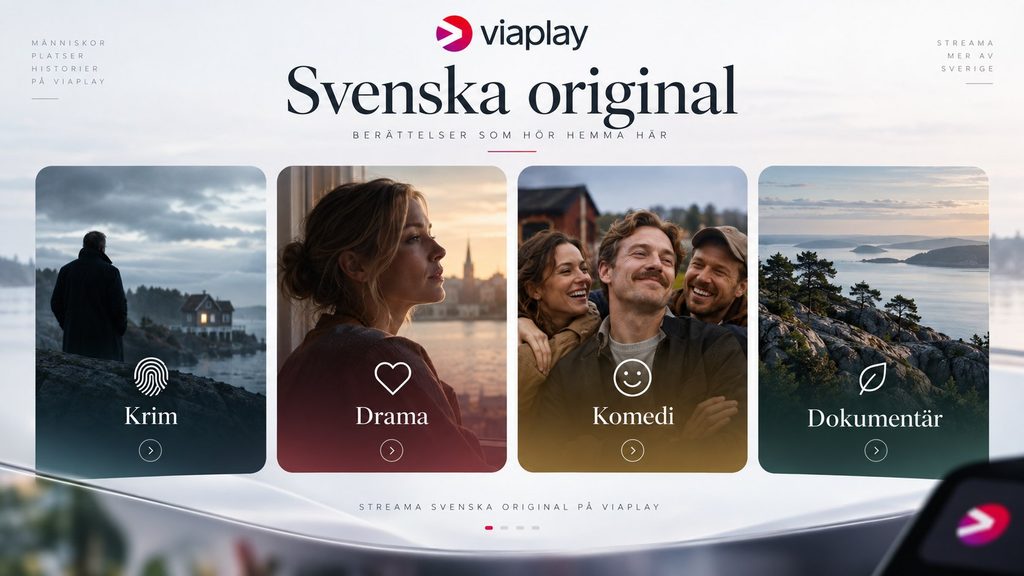 Viaplay 2026 i Sverige: svenska originalproduktioner, premiärer och serier att hålla koll på